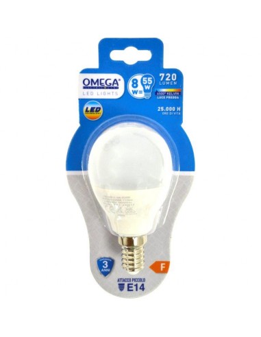 SFERA LED P45 8W E14 360LM 6000K