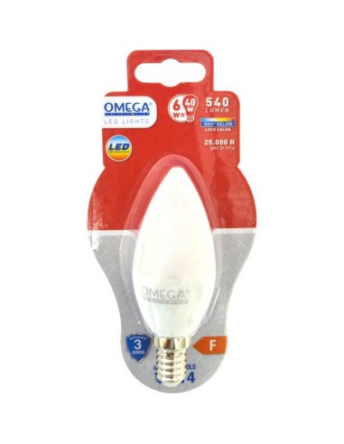 CANDELA LED C37 6W E14 3000K