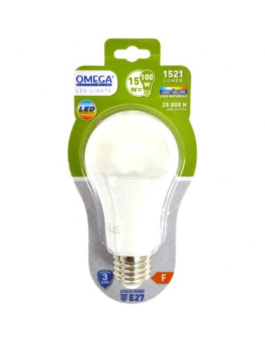 GOCCIA LED A60 15W E27 4000K