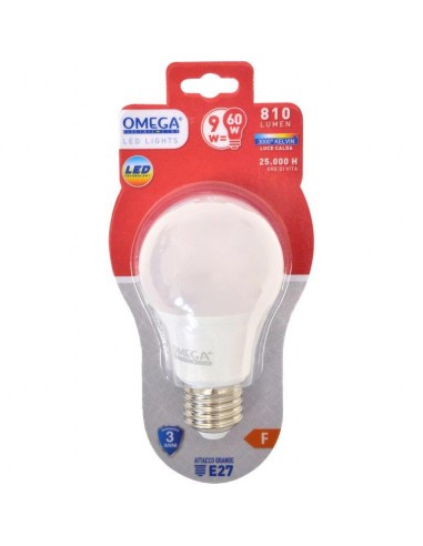 GOCCIA LED A60 9W E27 3000K