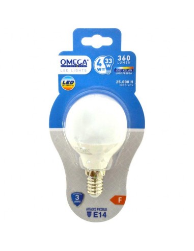 SFERA LED P45 4W E14 360LM 6000K