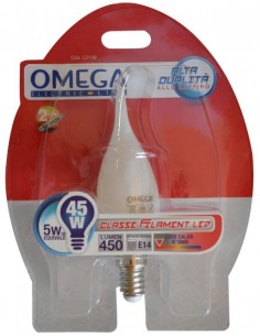LAMPADINA MILKY A CANDELA...