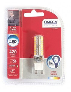 MINI CILINDRO G9 5W LED 3000K