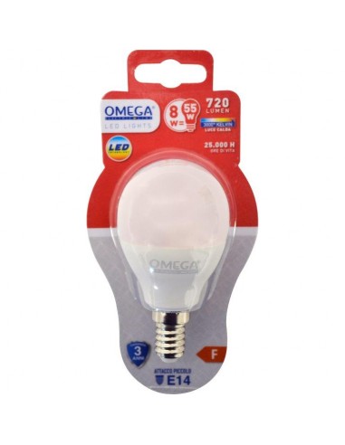 SFERA LED P45 8W E14 360LM 3000K