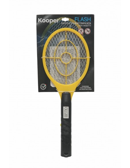 RACCHETTA ELETTRICA PER INSETTI 4 ASS. FLASH