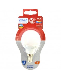 SFERA LED P45 4W E14 360LM...