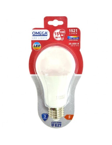 GOCCIA LED A60 15W E27 3000K