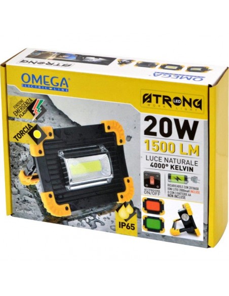 WORK LIGHT COB LED 20W 1500LMN