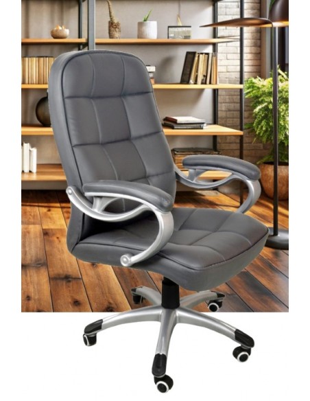 SEDIA DA UFFICIO "URANIUM" GRIGIO SCURO