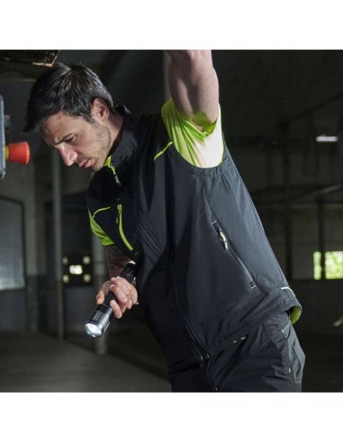 GILET BLACK XXL SATURN UPOWER GILET BLACK XXL SATURN UPOWER