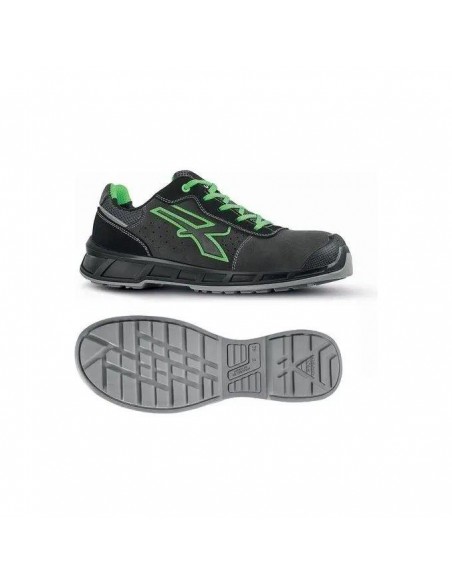 SCARPE TAYLOR GRIGIO E VERDE TG. 40 S1P UPOWER