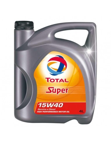 OLIO MOTORE TOTAL SUPER 15W40 LT.4