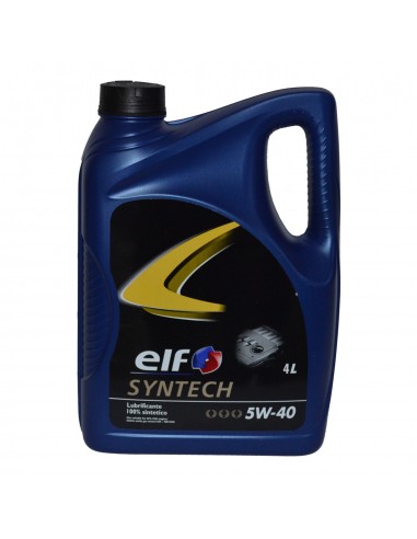 OLIO MOTORE ELF SYNTECH 5W40 LT.4