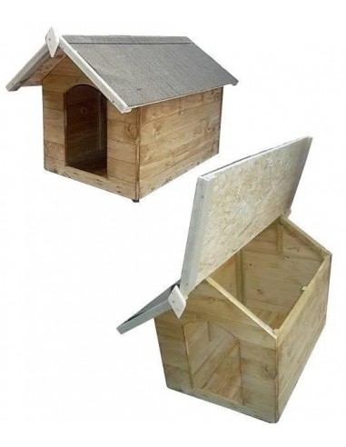 CUCCIA PER CANI IN LEGNO CON TETTO... CUCCIA PER CANI IN LEGNO CON TETTO...