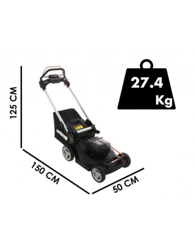 RASAERBA NITRO BATTERIA 40V WORX RASAERBA NITRO BATTERIA 40V WORX