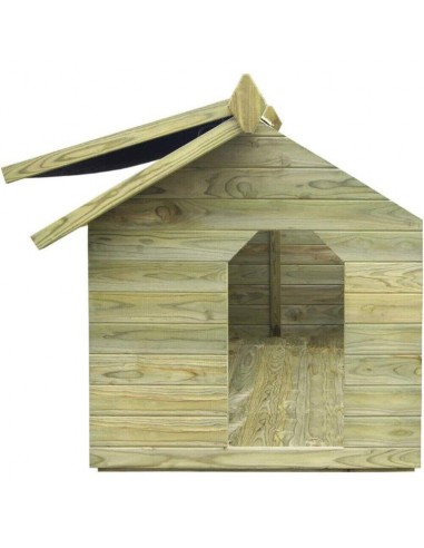 CUCCIA PER CANI IN LEGNO CON TETTO... CUCCIA PER CANI IN LEGNO CON TETTO...