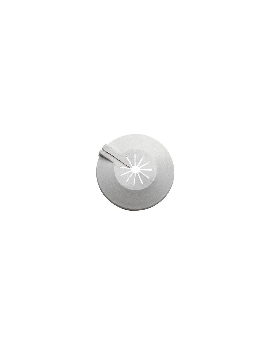 Plastia Rosetta Ciotola Fiori Auto-irrigante 40 Cm Argento | Vaso Con Sistema A Stoppino Per Interni/Esterni | Ideale Per Tombe E Tavoli Con Peso Antivento