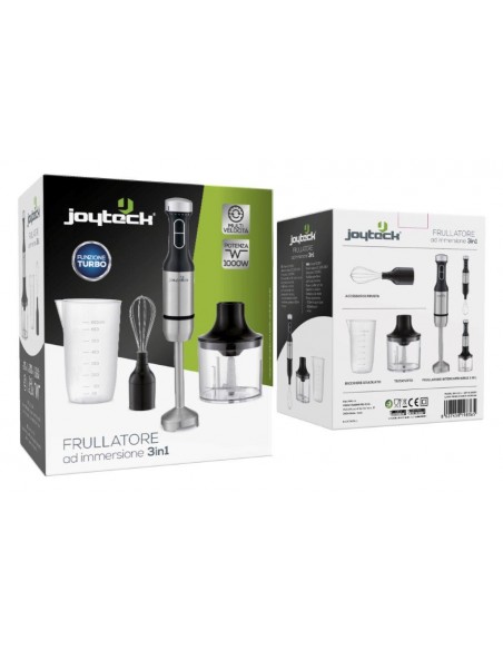 FRULLATORE IMERSIONE 3 IN 1 1000W JOY.
