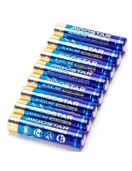 BATTERIA ALCALINA AAA LR03 8 PEZZI