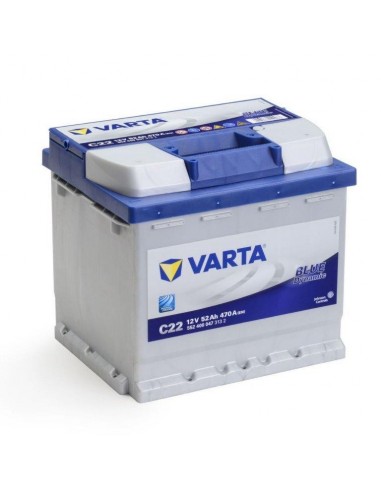 VARTA BATTERIA BLU C22 (52AH) S