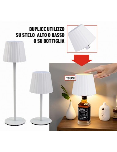 LAMPADA RICARICABILE CM38 3 IN 1 BIANCO LAMPADA RICARICABILE CM38 3 IN 1 BIANCO