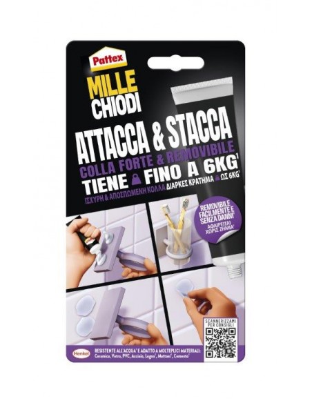 PATTEX MILLECHIODI ATTACCA&STACCA