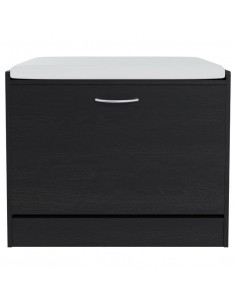 PANCA SCARPIERA 60X30X48 NERO 2