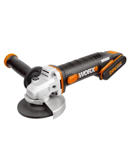 SMERIGLIATRICE ANGOLARE 2 BATTERIE 20V