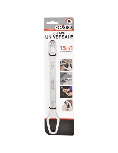 CHIAVE INGLESE UNIVERSALE 15IN1