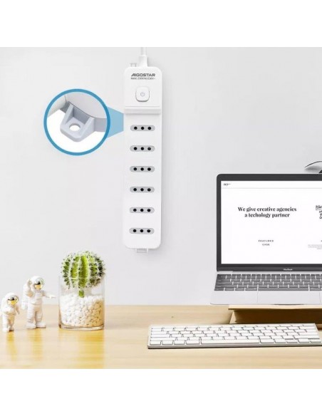 MULTIPRESA A 6 VIE TIPO ITALIANO 3M