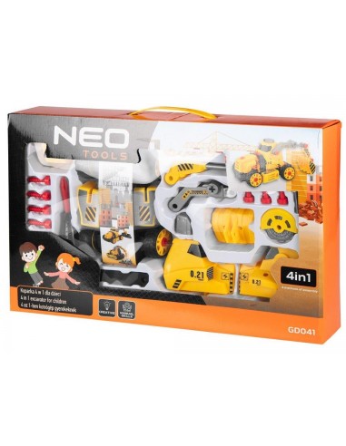 ESCAVATORE PER BAMBINI 4 IN 1
