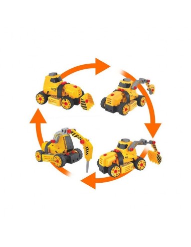 ESCAVATORE PER BAMBINI 4 IN 1 ESCAVATORE PER BAMBINI 4 IN 1