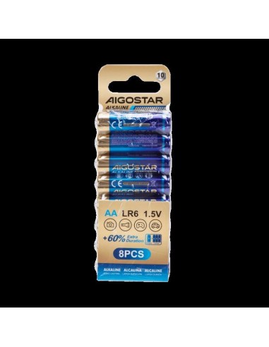 BATTERIA ALCALINA AAA LR03 8 PEZZI BATTERIA ALCALINA AAA LR03 8 PEZZI