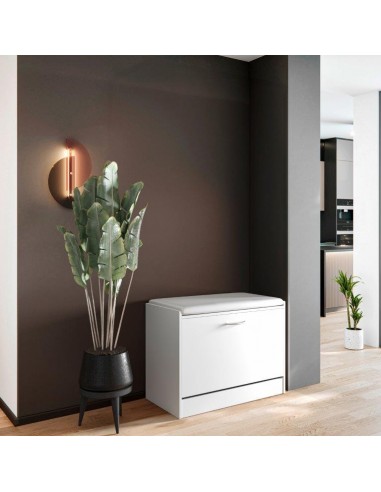 PANCA SCARPIERA 60X30X48 BIANCO PANCA SCARPIERA 60X30X48 BIANCO