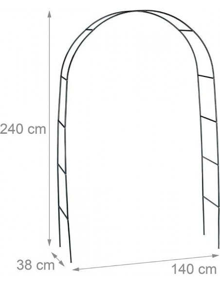 ARCO DA GIARDINO 240X140 VERDE