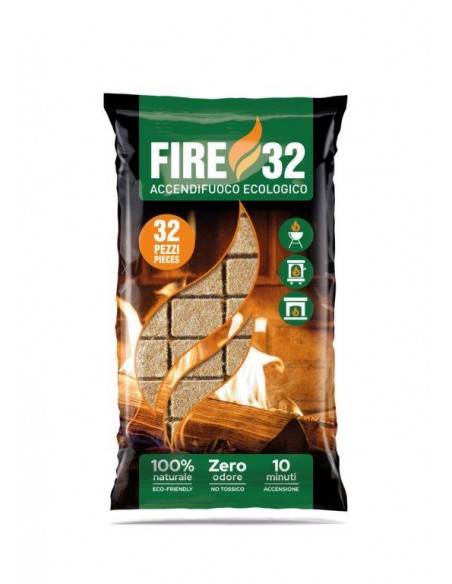 ACCENDIFUOCO ECOLOGICO FIRE 32