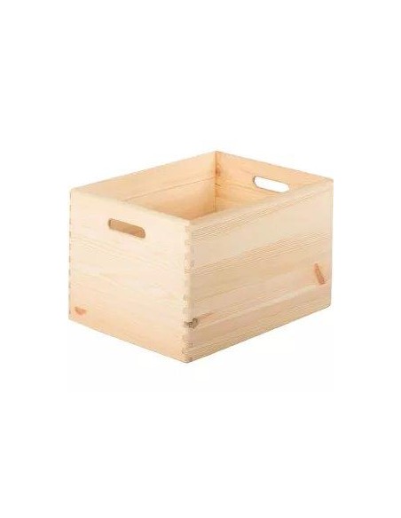 BOX SOVRAPPONIBILE IN LEGNO 40X30 H23