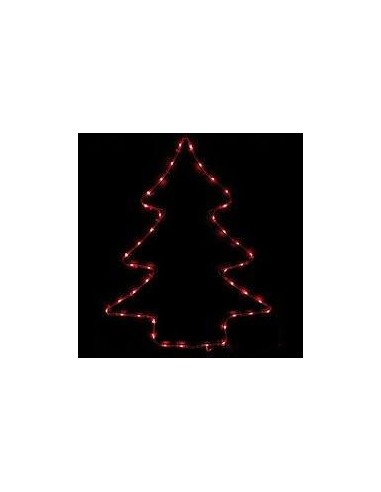 INSEGNA MICRO LED RENNA ROSSO A BATTERIA