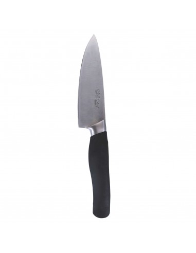 COLTELLO CUCINA LAMA 15CM ACCIAO INOX MANICO NERO