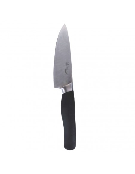 COLTELLO CUCINA LAMA 15CM ACCIAO INOX MANICO NERO