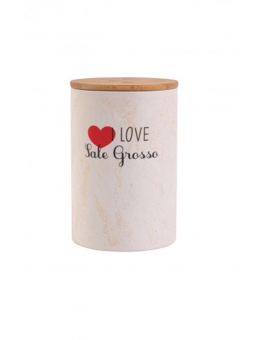 I LOVE BARATTOLO SALE GROSSO D10XH15CM 700GR