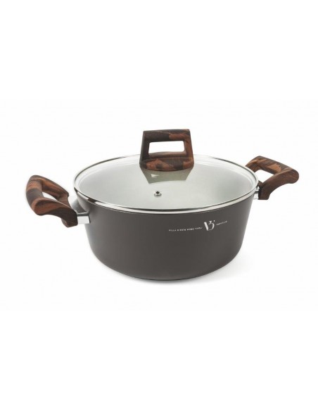CASALE CASSERUOLA  24CM FORG MAN/LEGNO INDUZ