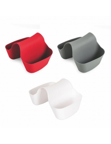 PORTASPUGNA DOPPIO PER LAVABO 3 COLORI ASSORTITI