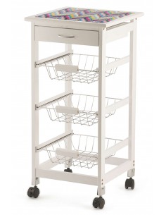 CARRELLO CUCINA LEGNO...