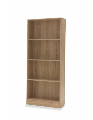 LIBRERIA ROVERE 4 RIPIANI 73X24X170CM MDF