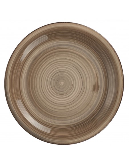 LIPARI PIATTO PIANO GRIGIO D27CMXH3CM