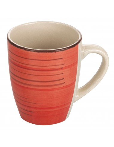 LIPARI MUG ROSSO D8,5X10,5H