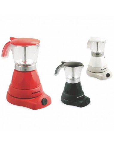 CAFFETTIERA ELETTRICA 4 TZ 3 COLORI ASSORTITI  BONITA