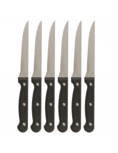 SET 6 COLTELLI BISTECCA...