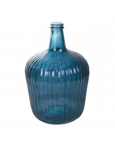 VASO SPANISH VETRO 26X39 BLU